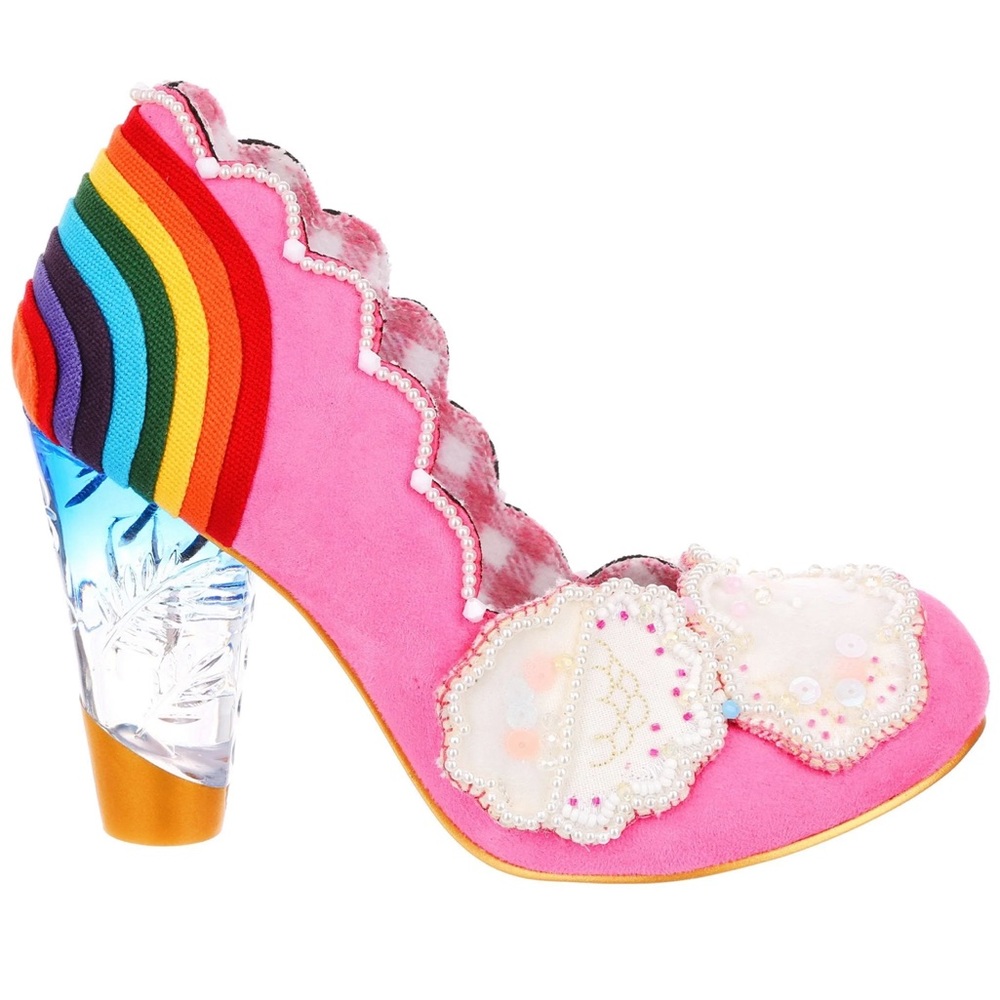 Irregular Choice rainbow cloud shoes, 39 (8) Shirley Bass - Picture 8 of 10